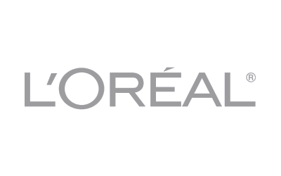Logo L'Oréal - Cliente Por Exemplo